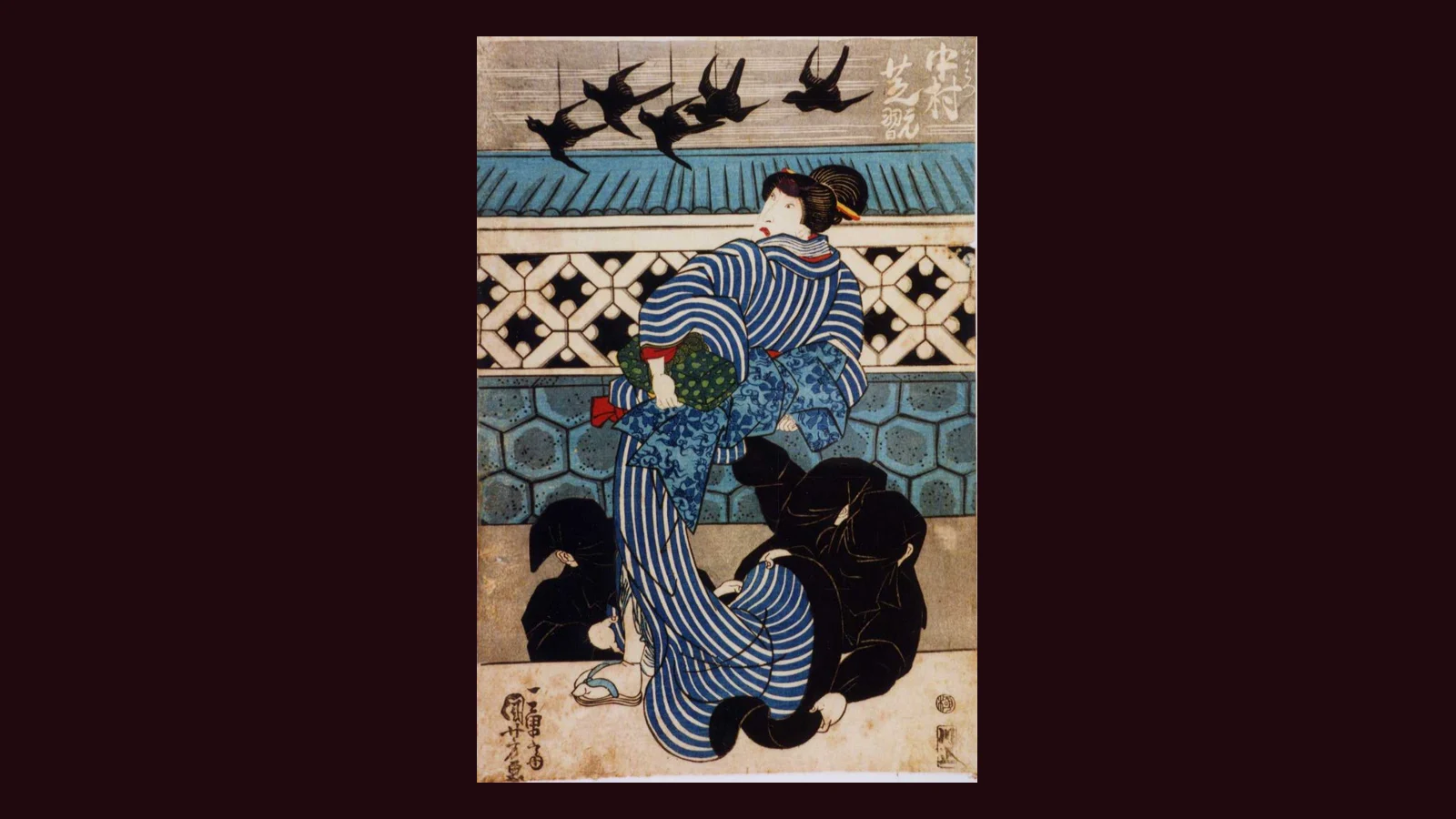 Kuroko: zwartgeklede toneelknechten in het Japanse kabuki-theater