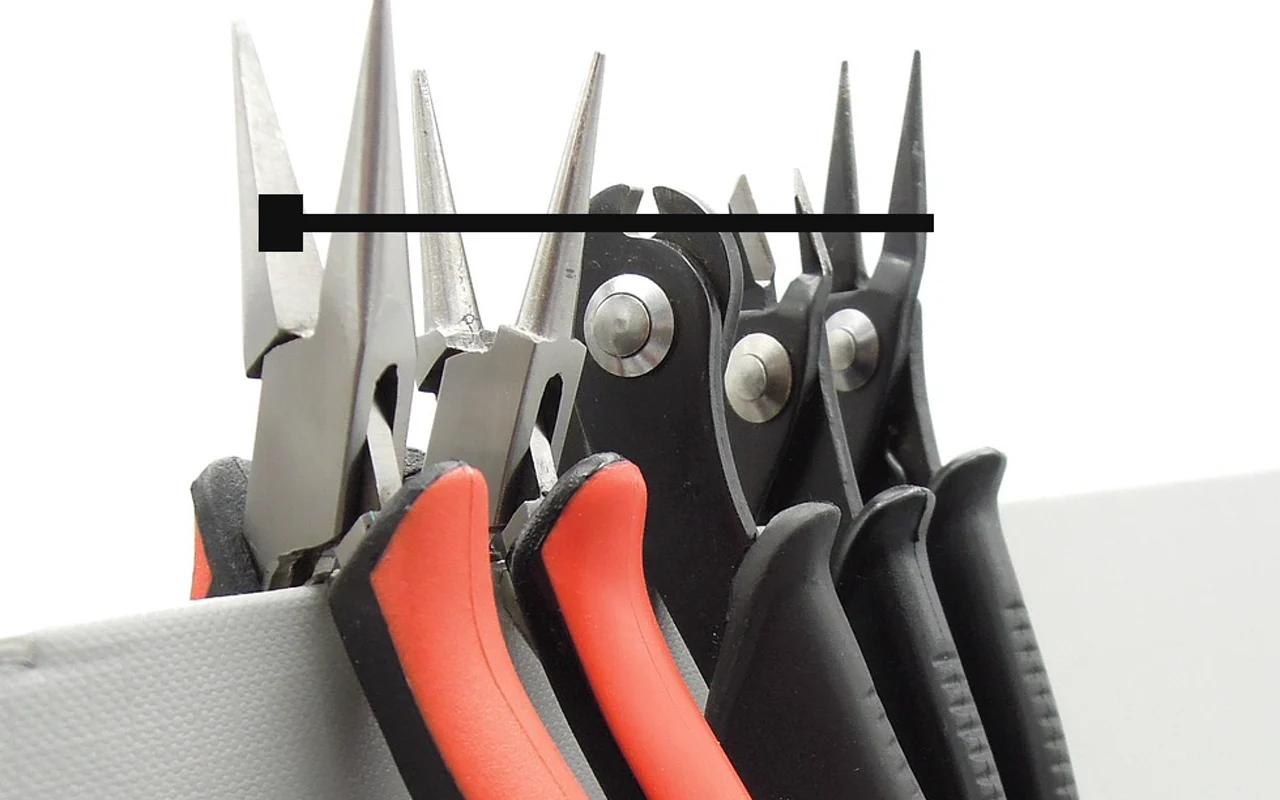 Cutting a cable tie flush with side cutters prevents sharp edges